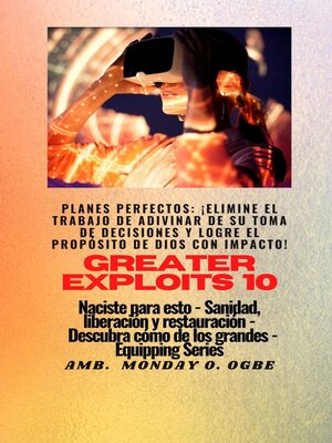 cover image of Greater Exploits--10--Planes perfectos